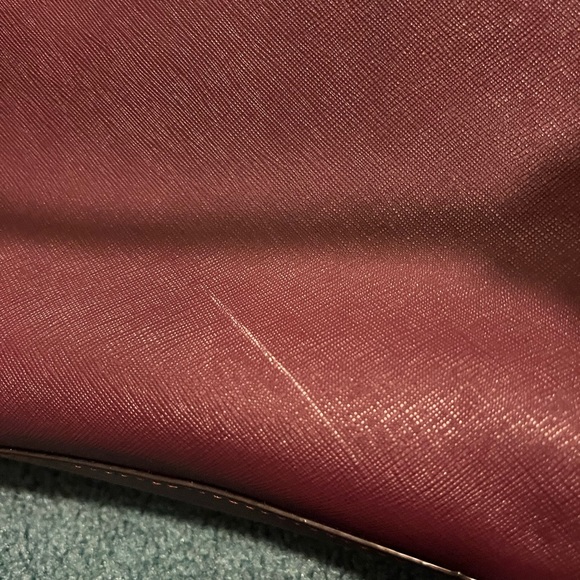 Kate Spade authentic maroon purse - Picture 13 of 16